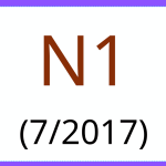 JLPT test vocabulary grammar reading comprehension N1 7-2017