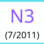 JLPT Vocabulary N3 Test Hulyo 2011