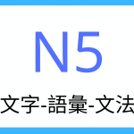 N5-1 语法词汇练习测试